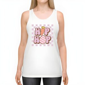Hip Hop Easter Shirt Women Girls Leopard Print Plaid Bunny Tank Top 2 5