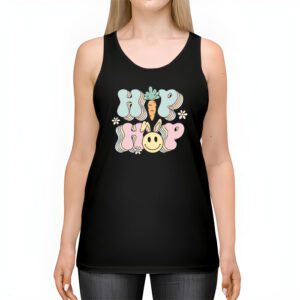 Hip Hop Easter Shirt Women Girls Leopard Print Plaid Bunny Tank Top 2 6