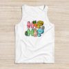 Hip Hop Easter Shirt Women Girls Leopard Print Plaid Bunny Tank Top