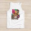 Hip Hop Easter Shirt Women Girls Leopard Print Plaid Bunny Tank Top