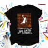 Hooped My Way 100 Days School Basketball 100th Day Boys Kids T-Shirt