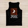 Hooped My Way 100 Days School Basketball 100th Day Boys Kids Tank Top