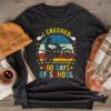 I Crushed 100 Days Of School Dirt Bike For Boys Longsleeve Tee