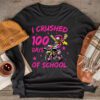 I Crushed 100 Days Of School Dirt Bike For Boys Longsleeve Tee