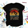 I Crushed 100 Days Of School Dirt Bike For Boys T-Shirt