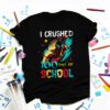 I Crushed 100 Days Of School Dirt Bike For Boys T-Shirt