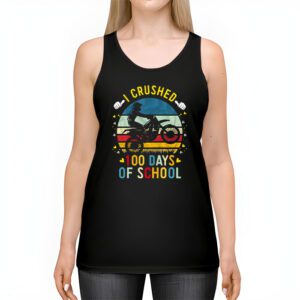 I Crushed 100 Days Of School Dirt Bike For Boys Tank Top 2 3