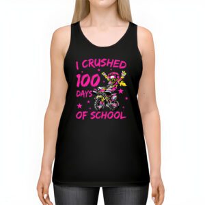 I Crushed 100 Days Of School Dirt Bike For Boys Tank Top 2 4