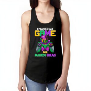 I Paused My Game For Mardi Gras Video Game Mardi Gras Tank Top 1 5