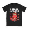I Steal Hearts Trex Dino Valentine's Day Boys Son Toddlers T-Shirt