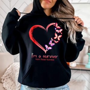 Im A Survivor Heart Disease Awareness Month Hoodie 1 1