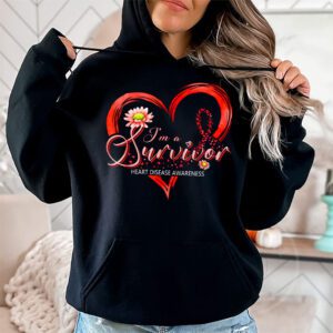 Im A Survivor Heart Disease Awareness Month Hoodie 1 2