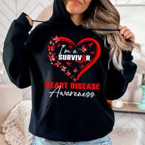 Im A Survivor Heart Disease Awareness Month Hoodie 1 4