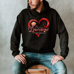 Im A Survivor Heart Disease Awareness Month Hoodie 2 2