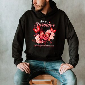 Im A Survivor Heart Disease Awareness Month Hoodie 2 3