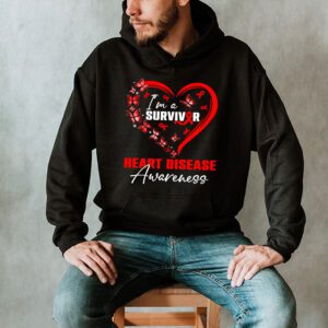 Im A Survivor Heart Disease Awareness Month Hoodie 2 4