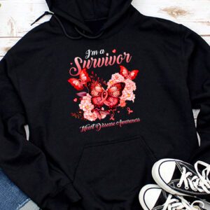 I'm A Survivor Heart Disease Awareness Month Hoodie