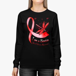 Im A Survivor Heart Disease Awareness Month Longsleeve Tee 2