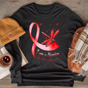 I’m A Survivor Heart Disease Awareness Month Longsleeve Tee