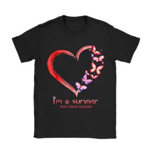 I'm A Survivor Heart Disease Awareness Month T-Shirt