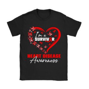 I’m A Survivor Heart Disease Awareness Month T-Shirt