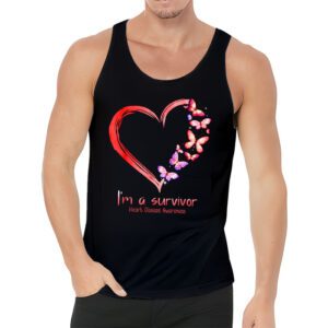 Im A Survivor Heart Disease Awareness Month Tank Top 3 1