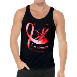 Im A Survivor Heart Disease Awareness Month Tank Top 3