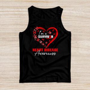 I’m A Survivor Heart Disease Awareness Month Tank Top