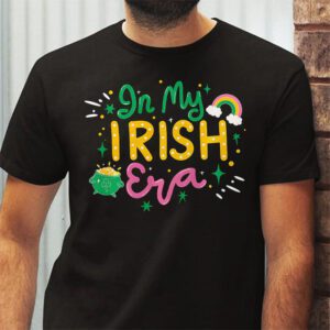 In My Irish Era Funny Groovy Saint Patricks Day T Shirt 2