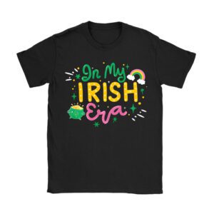 In My Irish Era Funny Groovy Saint Patrick's Day T-Shirt