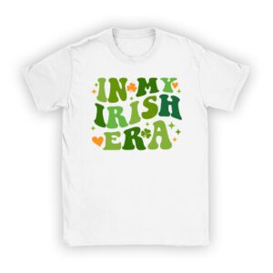 In My Irish Era Funny Groovy Saint Patrick’s Day T-Shirt