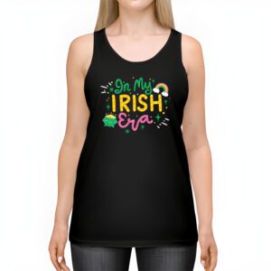 In My Irish Era Funny Groovy Saint Patricks Day Tank Top 2