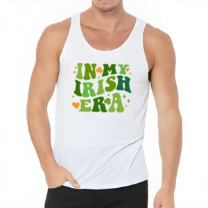 In My Irish Era Funny Groovy Saint Patricks Day Tank Top 3 3