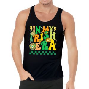 In My Irish Era Funny Groovy Saint Patricks Day Tank Top 3 4