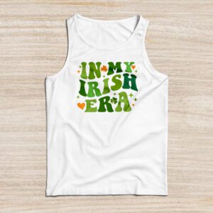 In My Irish Era Funny Groovy Saint Patrick's Day Tank Top