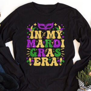 In My Mardi Gras Era Festival Retro Carnival Holiday Longsleeve Tee 1 9