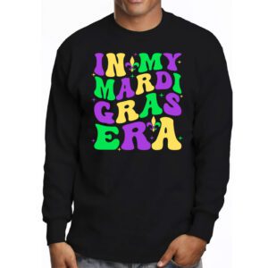 In My Mardi Gras Era Festival Retro Carnival Holiday Longsleeve Tee 3 3