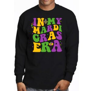 In My Mardi Gras Era Festival Retro Carnival Holiday Longsleeve Tee 3