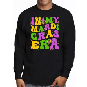 In My Mardi Gras Era Festival Retro Carnival Holiday Longsleeve Tee 3 5