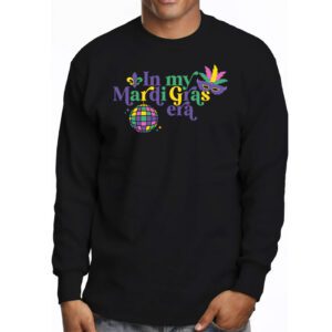 In My Mardi Gras Era Festival Retro Carnival Holiday Longsleeve Tee 3 7