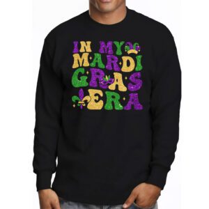 In My Mardi Gras Era Festival Retro Carnival Holiday Longsleeve Tee 3 8