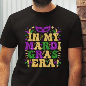 In My Mardi Gras Era Festival Retro Carnival Holiday T Shirt 2 9