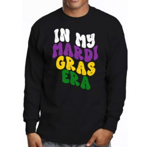 In My Mardi Gras Era Heart Fleur de lis Symbol Festival Longsleeve Tee 3 3