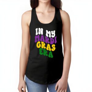 In My Mardi Gras Era Heart Fleur de lis Symbol Festival Tank Top 1