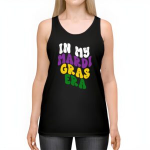 In My Mardi Gras Era Heart Fleur de lis Symbol Festival Tank Top 2