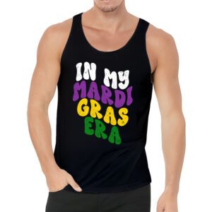 In My Mardi Gras Era Heart Fleur de lis Symbol Festival Tank Top 3