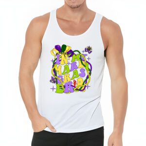 In My Mardi Gras Era Heart Fleur de lis Symbol Festival Tank Top 3 6