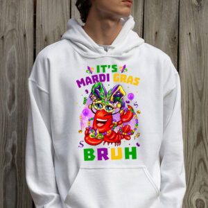 Its Mardi Gras Bruh Dabbing Crawfish Carnival Hoodie 2 4