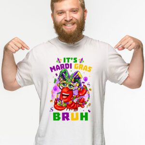 Its Mardi Gras Bruh Dabbing Crawfish Carnival T Shirt 2 4