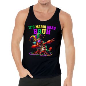 Its Mardi Gras Bruh Dabbing Crawfish Carnival Tank Top 3 1